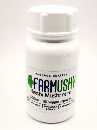 Reishi mushroom capsules