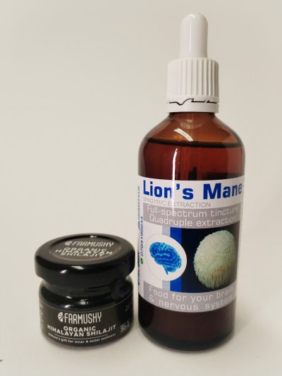 Lion's Mane Shilajit Combo