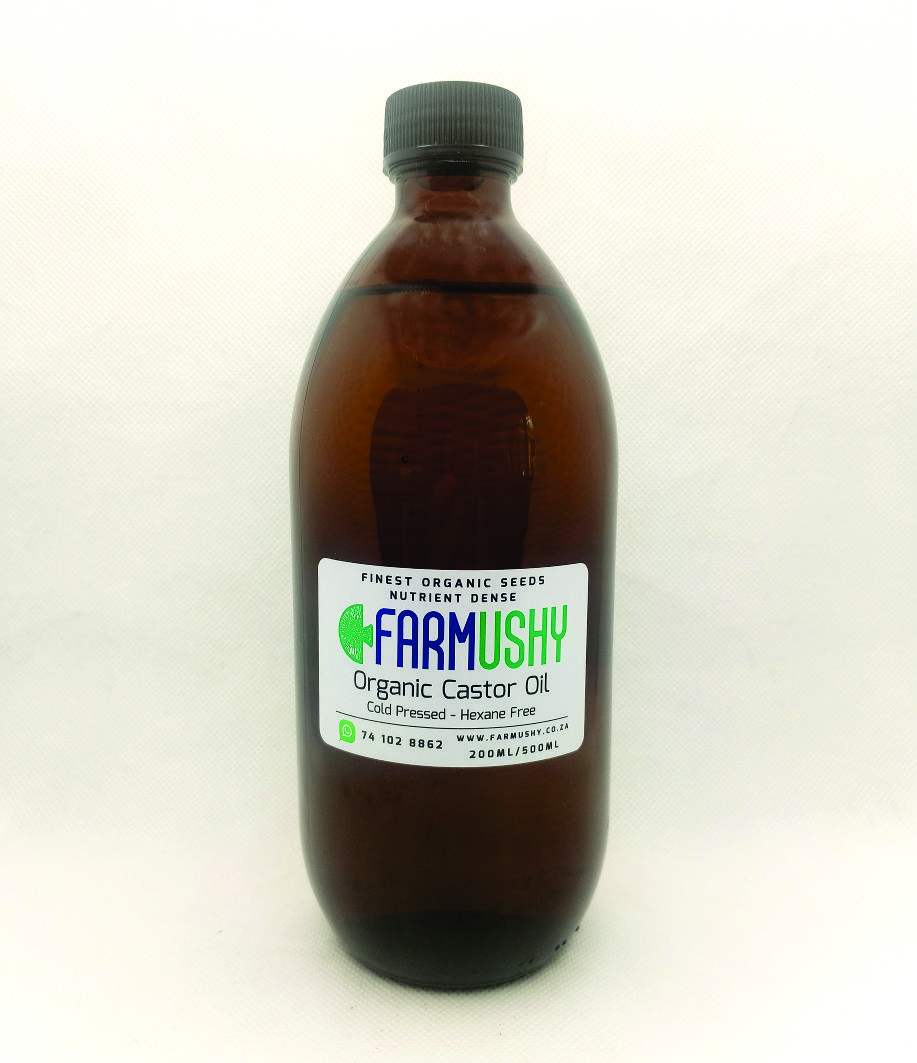 500ml Organic castor oil